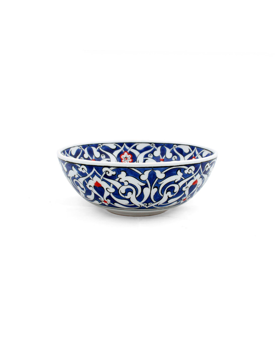 Rumi Patterned Iznik Tile Bowl No:2