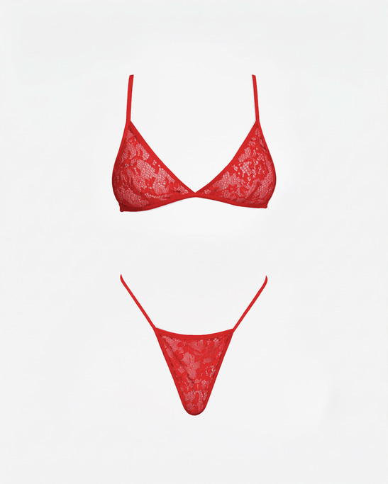 Selvya Set in Red