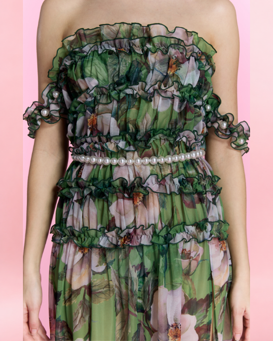 Silk Heirloom Beach Dress