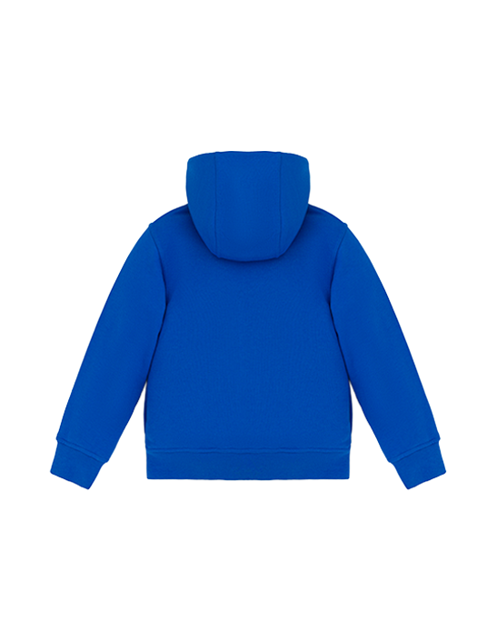 Squeaky Cobalt Blue Zipped Hoodie Sweatshirt