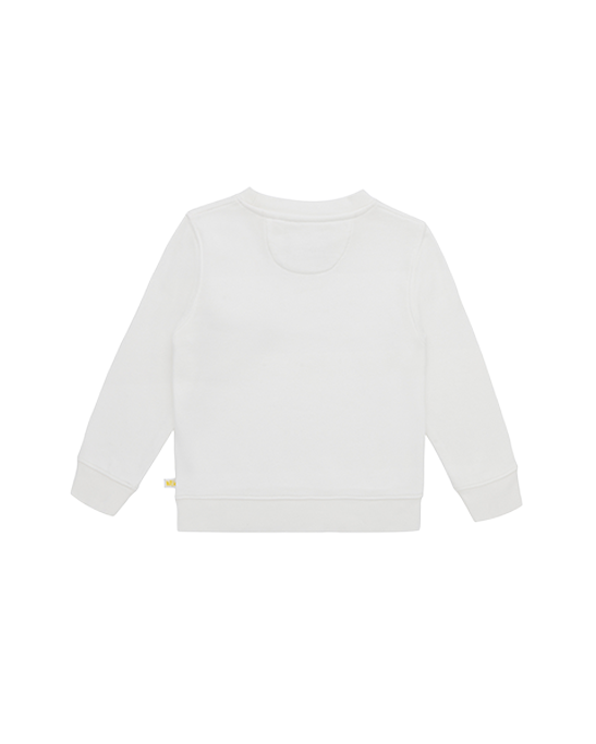 Squeaky White Crew Neck Sweatshirt