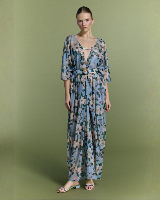 Tropic Twist Beach Dress