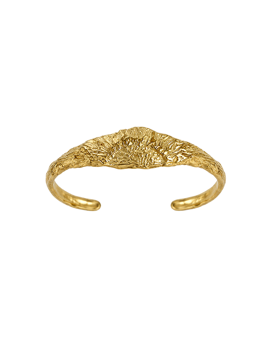 Venüs Cuff Gold Plated Bracelet