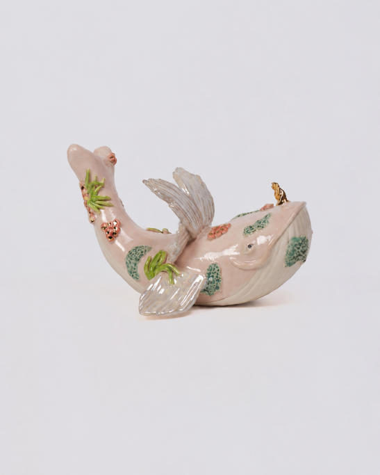 Whale Celestia Ceramic Object
