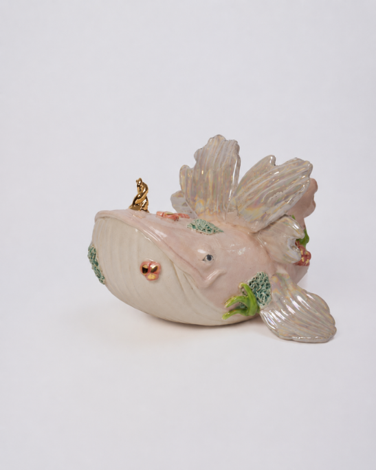 Whale Celestia Ceramic Object