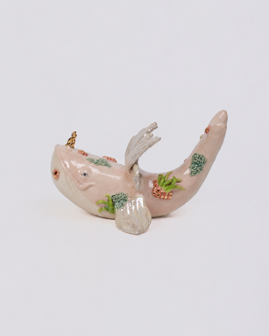 Whale Celestia Ceramic Object