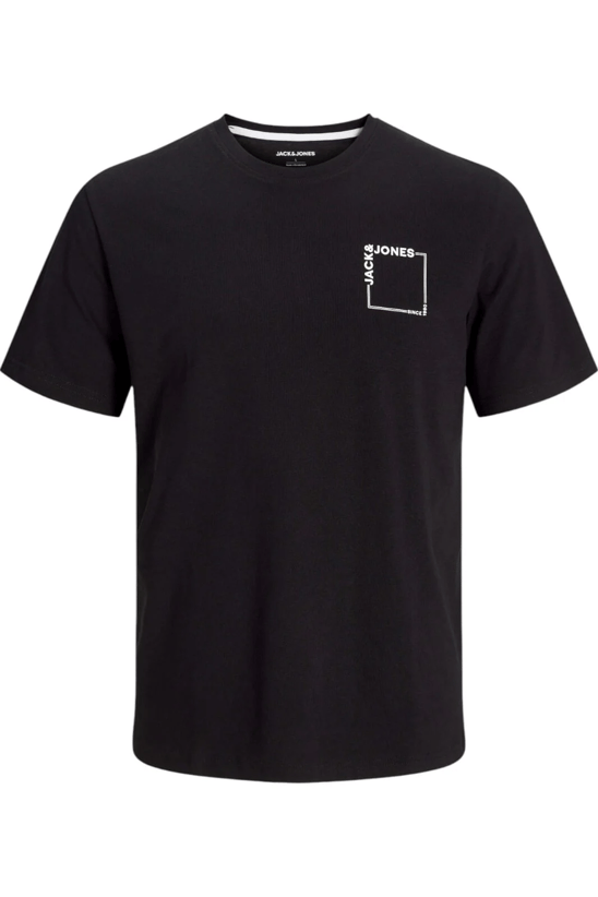 JACK&JONES JJVERNER TEE SS CREW NECK LN SIFIR YAKA T-SHIRT