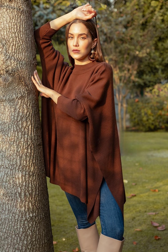 Brown Knitwear