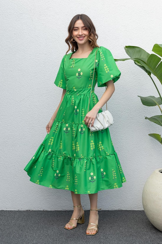 Green Dress