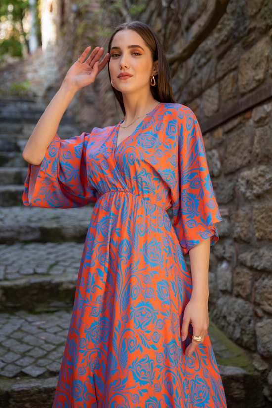 Orange Dress