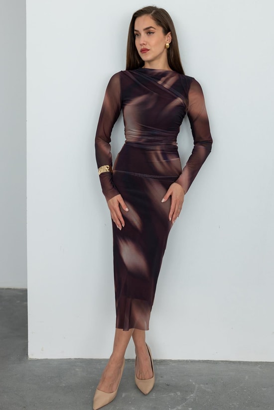 Brown Dress