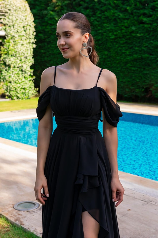 Black Evening Dress