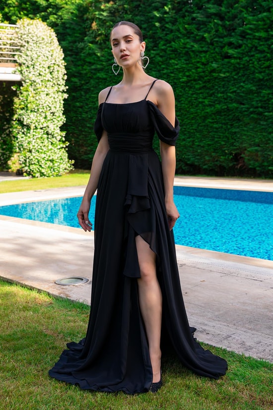 Black Evening Dress