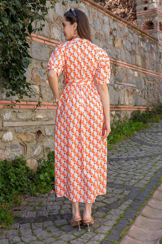 Orange Dress