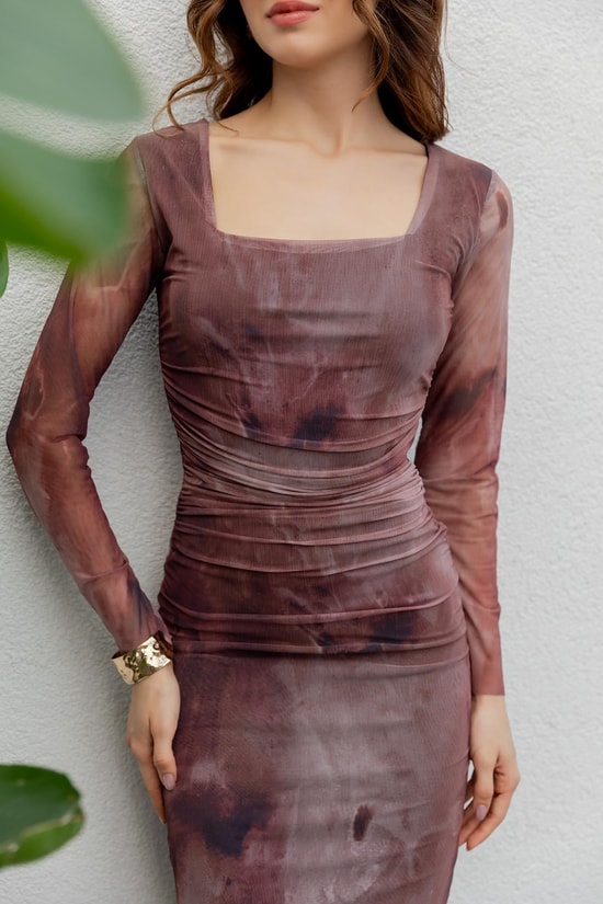 Brown Dress