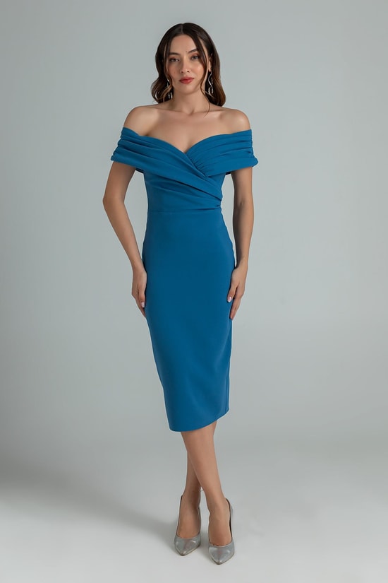 Blue Evening Dress