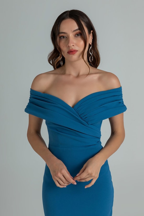 Blue Evening Dress