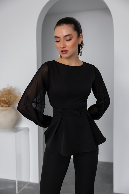 Kemerli Premium Takım - SİYAH