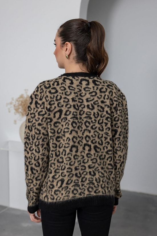 Leoparlı Kazak - SİYAH