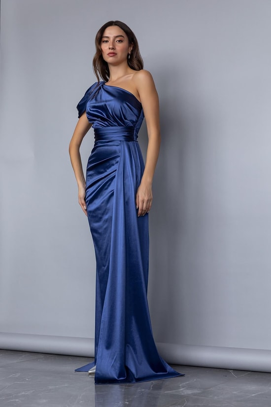 Blue Evening Dress