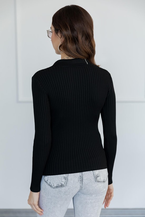 Black Knitwear