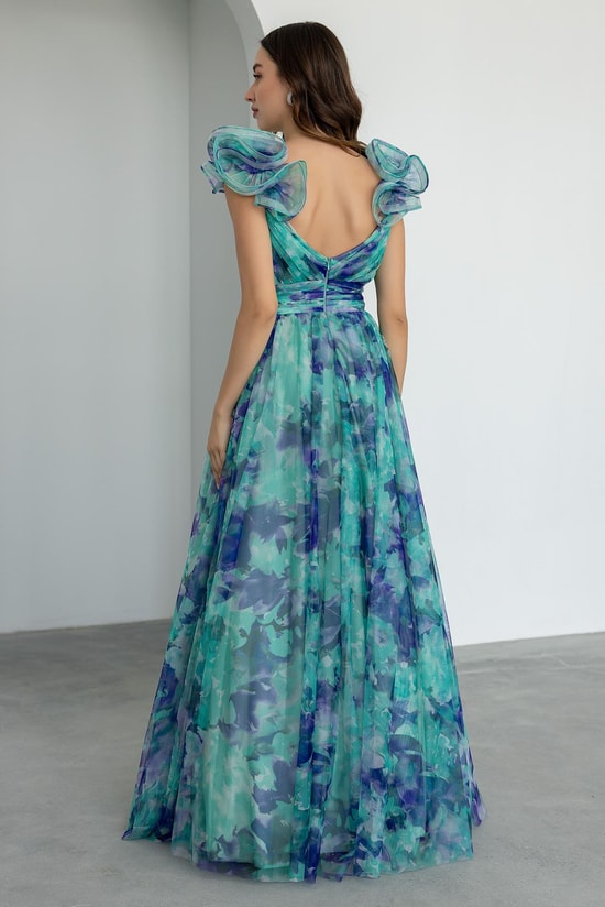 Green Evening Dress