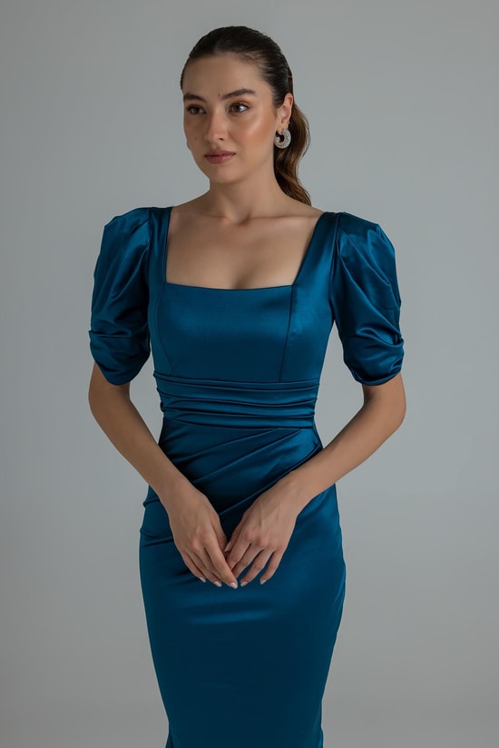 Blue Evening Dress