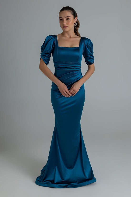 Blue Evening Dress