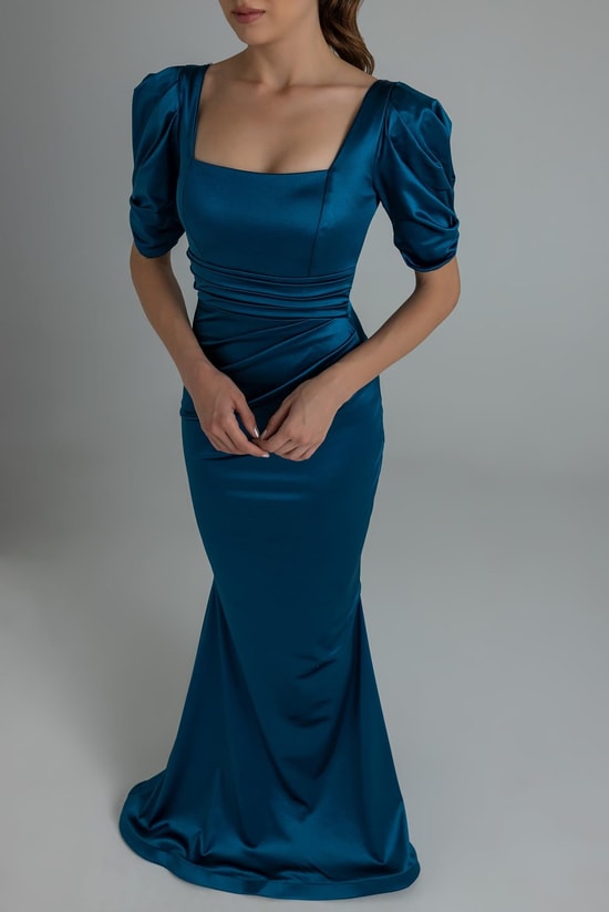 Blue Evening Dress