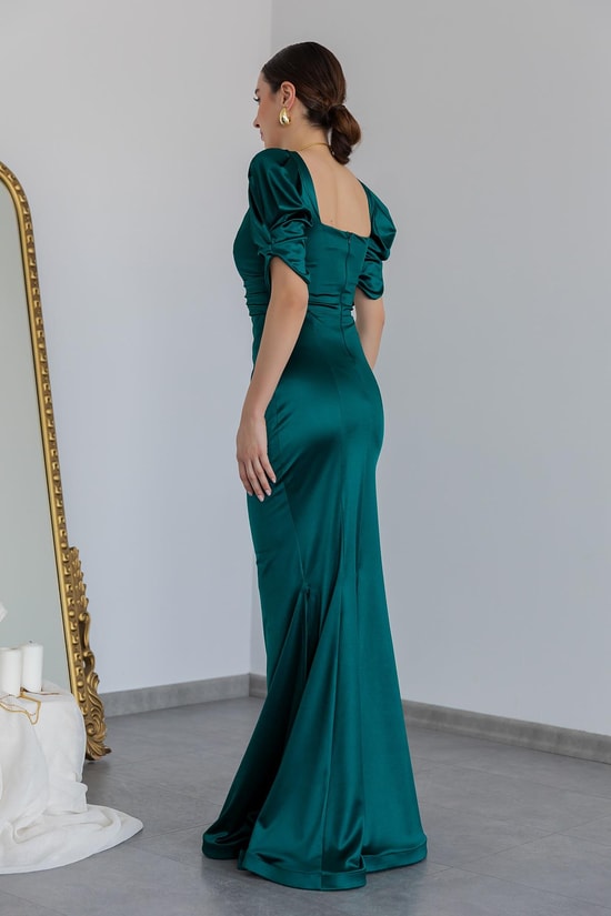 Green Evening Dress