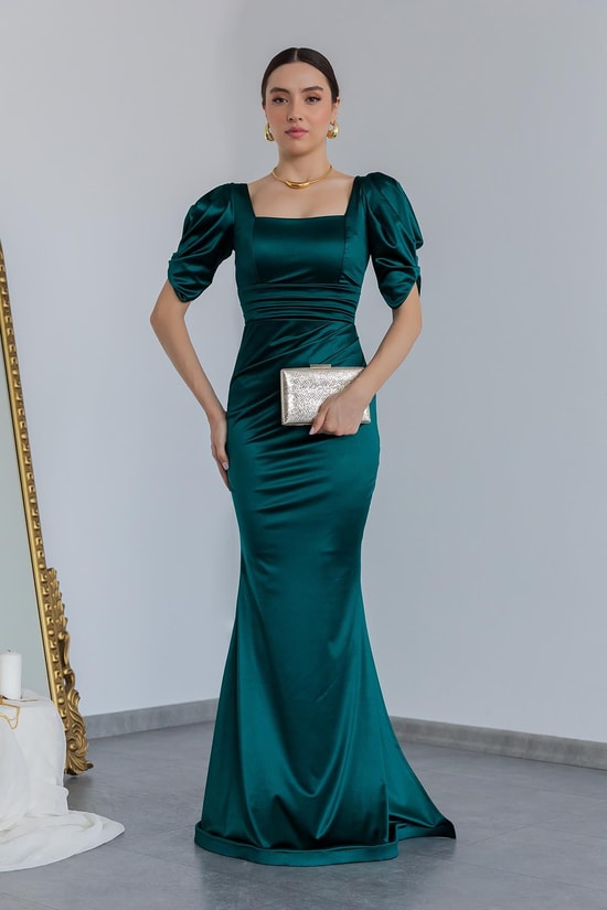 Green Evening Dress
