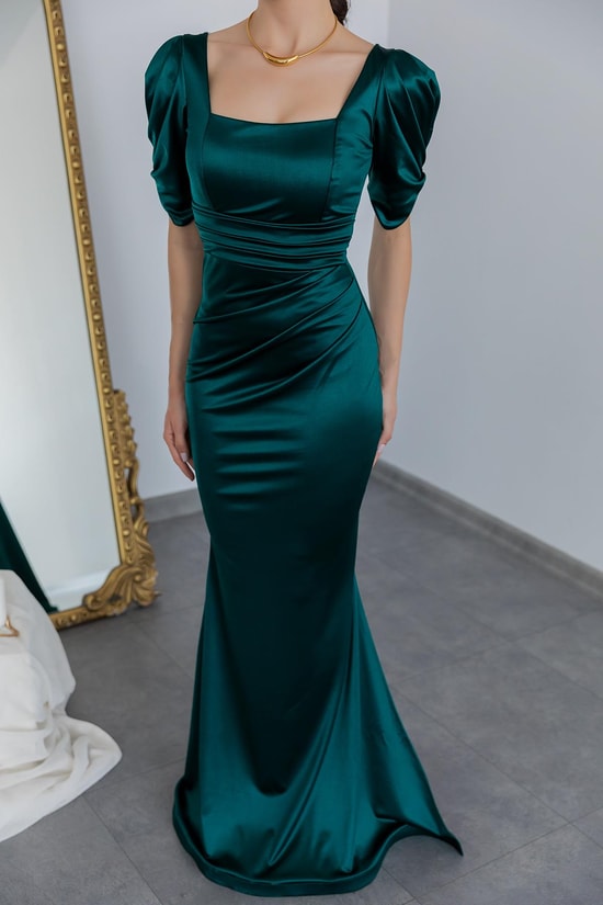 Green Evening Dress