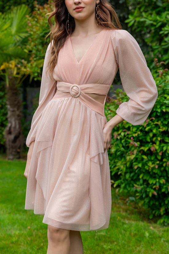 Pink Evening Dress