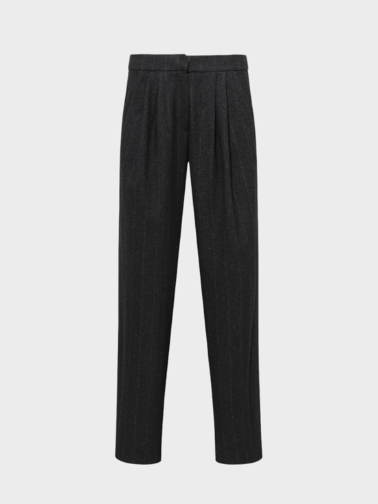 23FW103015 PİLELİ RAHAT KESİM PANTOLON Pantolon Modelleri