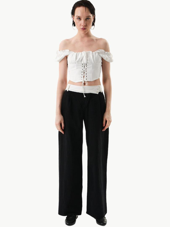 24SS109010 TW3-675 KOL DETAYLI BÜGÜLÜ BÜSTİYER Kategorisiz Modelleri