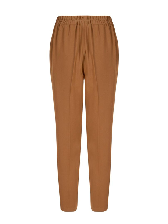 APHELANDRA Önü Korsajlı Arkası Lastikli Pantolon - Camel