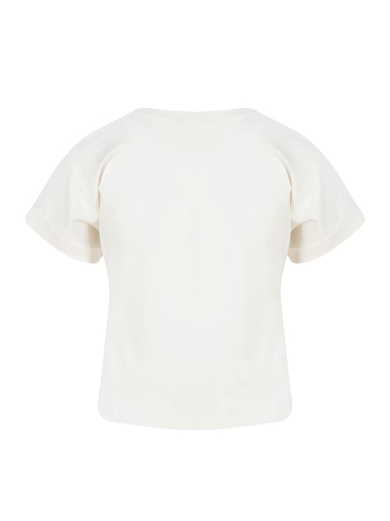 ATTACUS Bisiklet Yaka Basic Tişört - Beyaz
