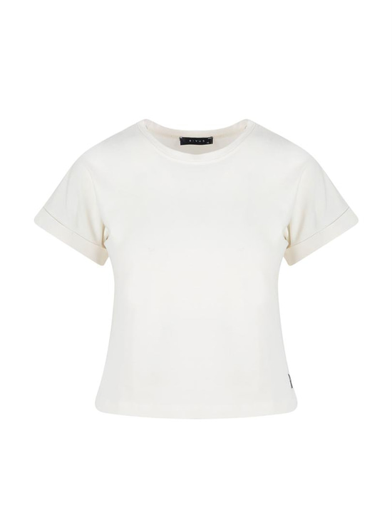ATTACUS Bisiklet Yaka Basic Tişört - Beyaz