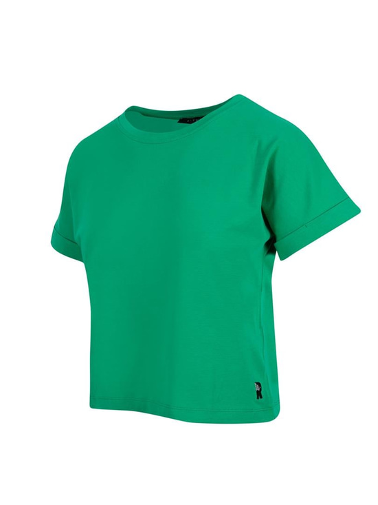 ATTACUS Bisiklet Yaka Basic Tişört - Yeşil