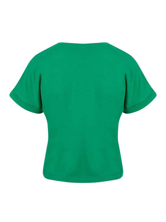 ATTACUS Bisiklet Yaka Basic Tişört - Yeşil