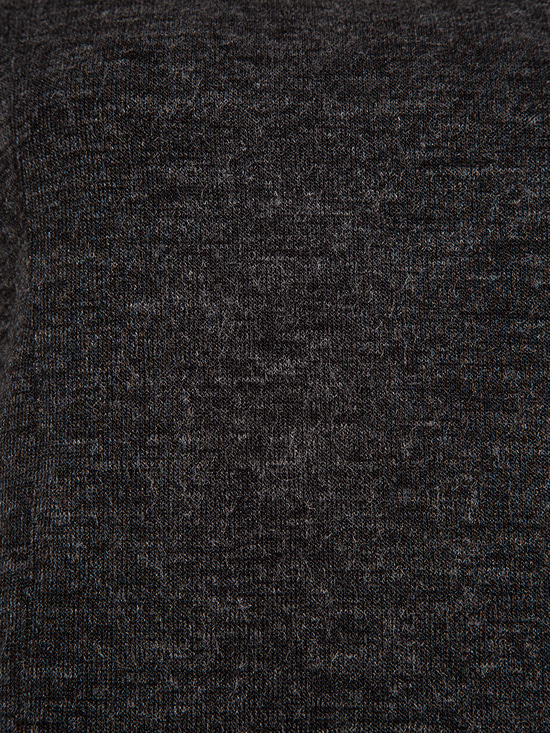 Beli Pencere Detaylı Bluz - Antrasit