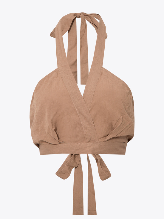 Crop Top - Camel