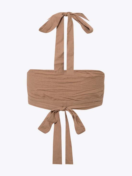 Crop Top - Camel