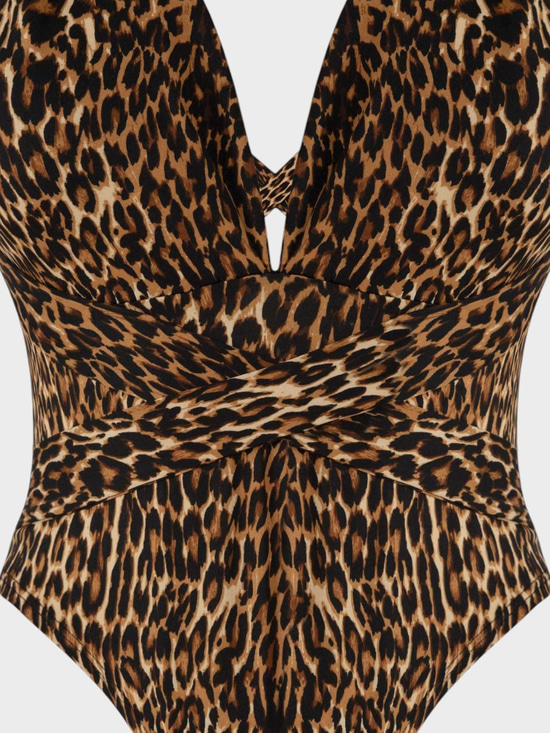 Derin Dekolteli İkonik Body - Leopar Body Modelleri