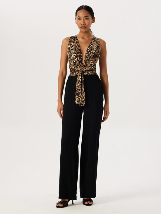 Derin Dekolteli İkonik Body - Leopar Body Modelleri