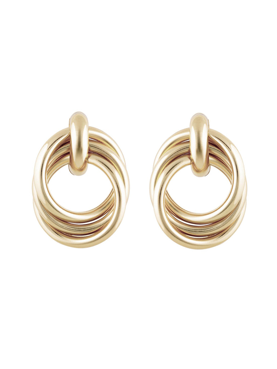Döngü Halka Küpe - Gold Küpe Modelleri