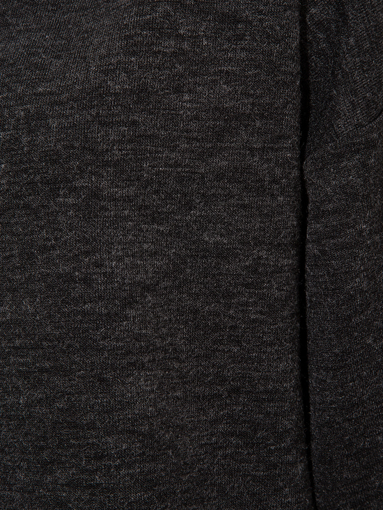 Düşük Omuzlu Dik Yaka Sweatshirt - Antrasit