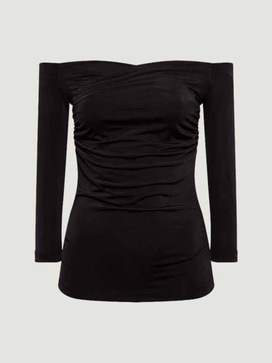 Kayık Yaka Body - Siyah Body Modelleri