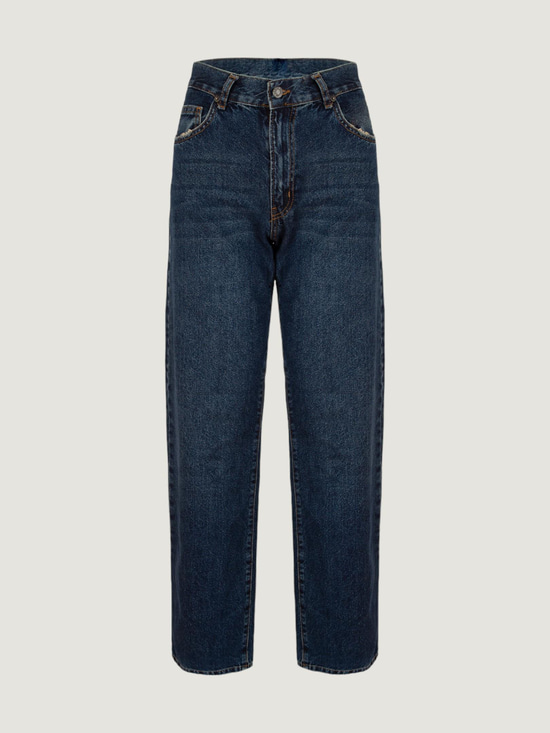 Loose Fit Jean Pantolon - Indigo Pantolon Modelleri