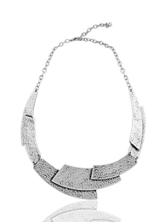 Metal Puzzle Kolye - Silver Kolye Modelleri